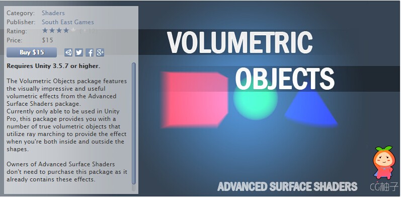 Volumetric Objects 1.1 