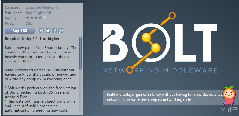 Bolt Beta v0.4.3.3 unity 5 asset U3D插件下载
