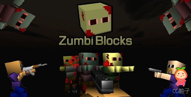 Zumbi Blocks v0.8.0 Unity Project U3D插件下载