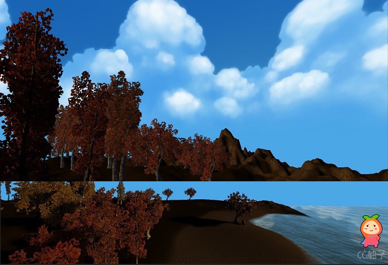 自然风景3D场景 unity3d插件下载