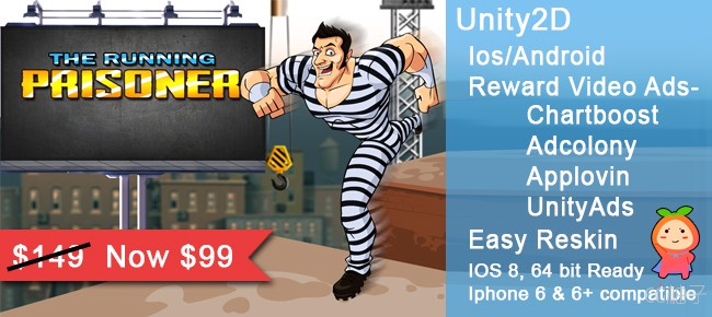 Unity3d - Running Prisoner 2D  unity3d插件下载