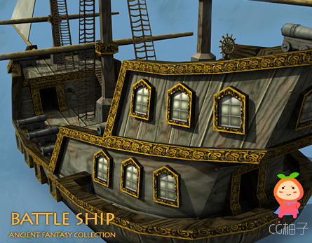 海盗船 unity3d 模型 下载  unity3d插件下载