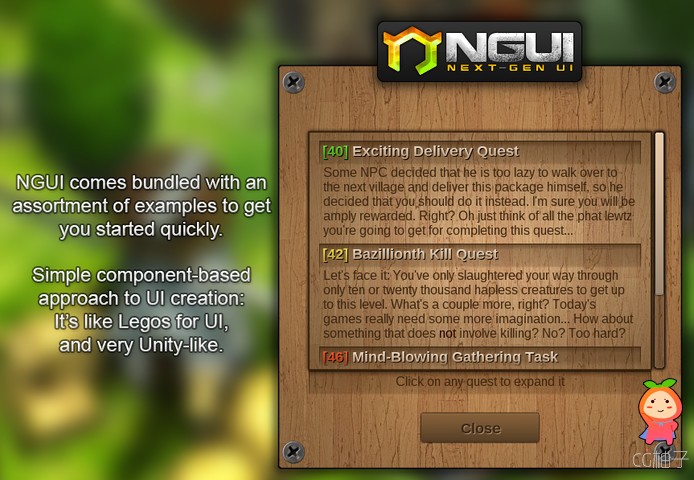 NGUI Next-Gen UI 3.9.7 unity3d