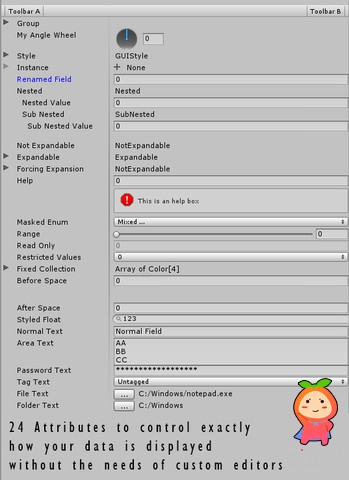 Advanced Inspector 1.64 unity3d asset unity插件下载 unity编辑器