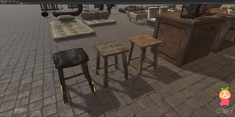 Requires Unity 4.5.1 or higher.  Description A collection of 70 urban interior assets ready to popul ...