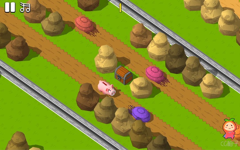 Road Crossing Game Template 1.45 unity3d asset U3D插件下载