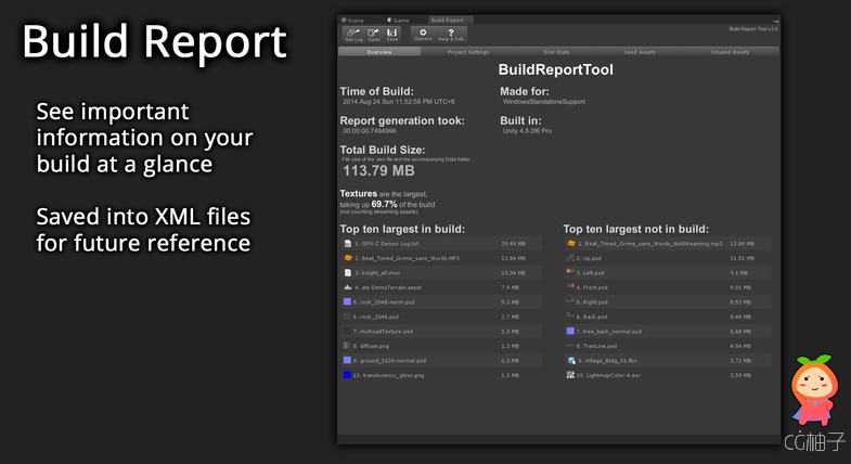 Build Report Tool 3.0.16 unity3d