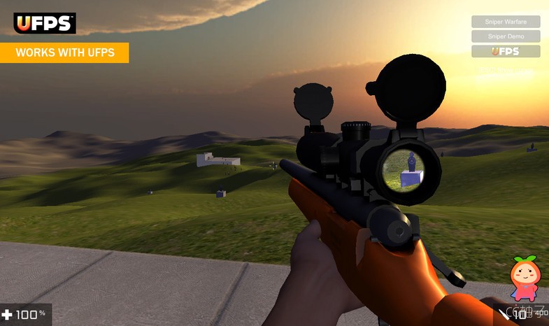 Advanced Sniper Starter Kit 4.3 unity3d asset unity插件下载 unity论坛