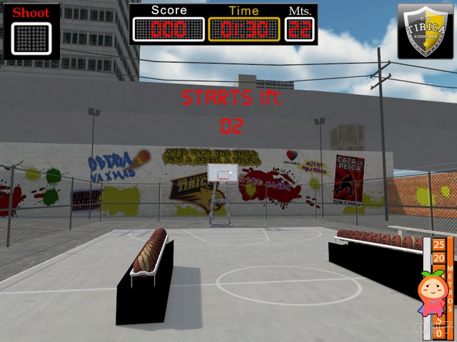 BasketBall Arcade 1.0 unity3d asset U3D插件下载 unity论坛资源