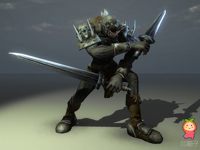 Troll Warrior 1.0 unity3d asset U3D插件下载  unity官网素材