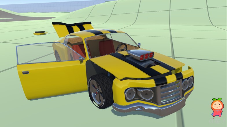 Randomation Vehicle Physics 2.0 2.08.3 unity3d asset unity插件下载 unity3d