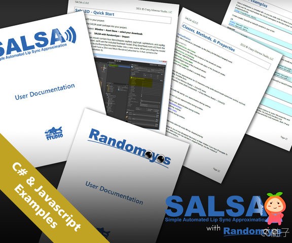 SALA With RandomEyes v1.4 with Extras unity3d asset unity插件下载，unity官网