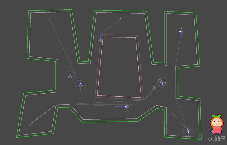 PolyNav - 2D Pathfinding 1.5.2 unity3d asset unity官网资源 unity论坛