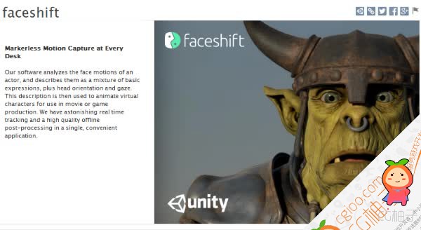faceshift unity3d asset unity插件下载 unity论坛资源