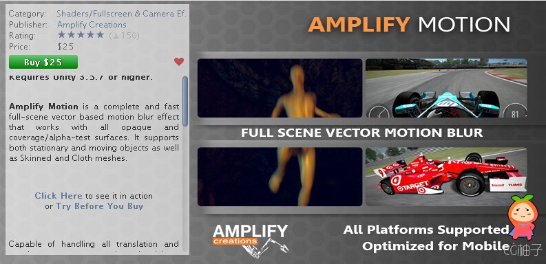 Amplify Motion 1.8 unity3d asset unity插件下载 unity官网
