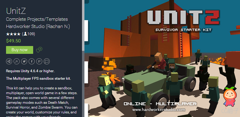 UnitZ 2.6 unity3d asset unity3d插件资源下载 ios开发