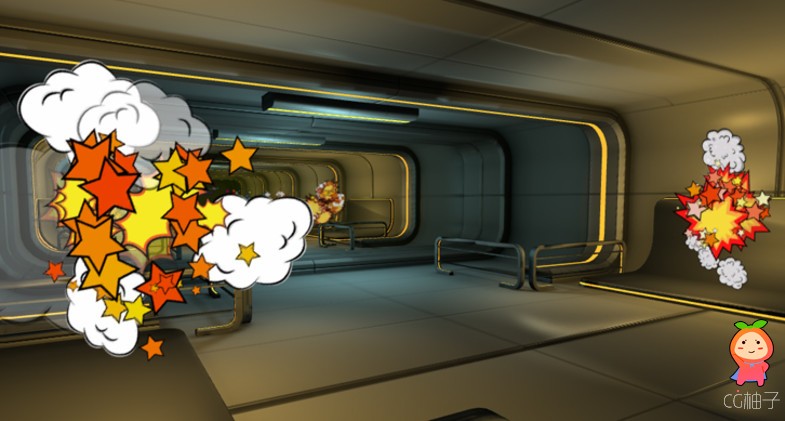 3D Cartoon Explosions Pack Vol 3 1.0