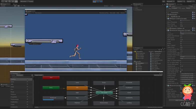 Character Move Animation Control 1.0