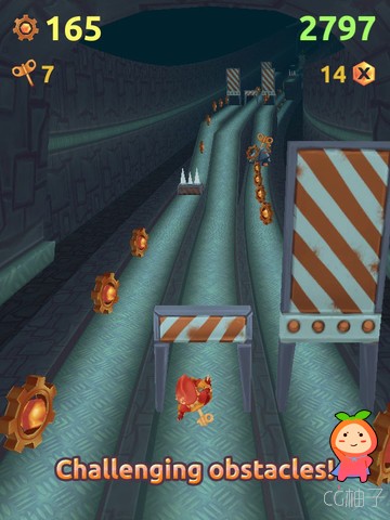 3D Infinite Runner for Playmaker 1.5 unity3d asset Unity3d下载 unity官网