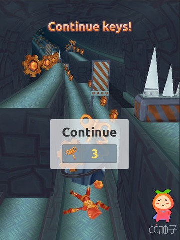 3D Infinite Runner for Playmaker 1.5 unity3d asset Unity3d下载 unity官网