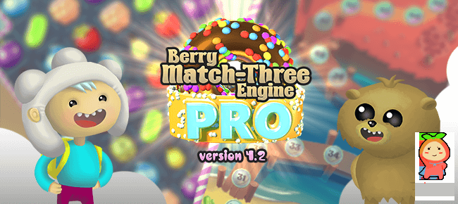 Berry Match Three PRO 4.2f1 unity3d asset U3D插件下载 Unity论坛