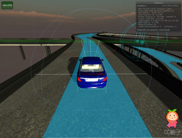 Smart AI Car 2.6 unity3d asset unity3d插件模型下载 U3D官网