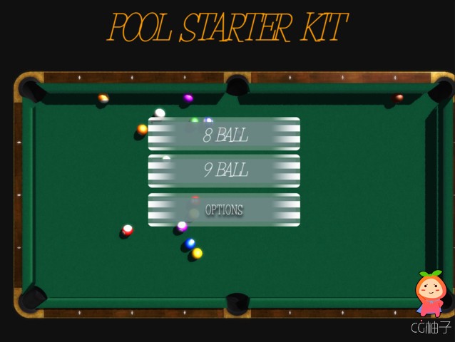 Pool Starter Kit 1.22 unity3d asset Unity3d官网资源 U3D插件下载