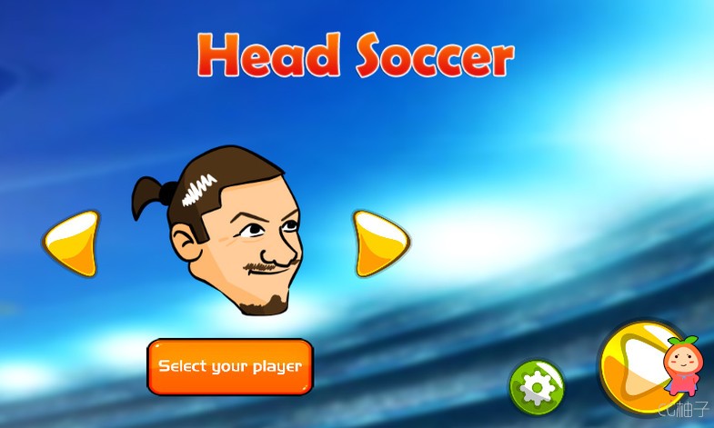 Head Soccer Game Kit 1.1 unity3d asset Unity3d下载 unity3dpackage