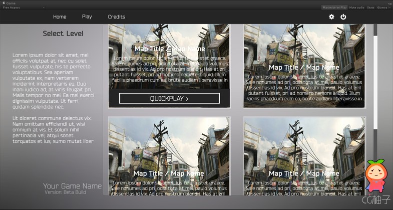 UMenu Pro 1.2.4 unity3d asset U3D插件资源 Unity3d下载