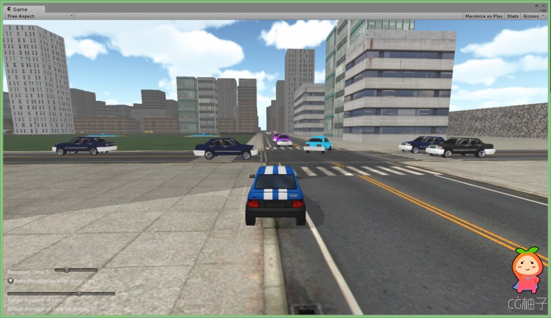 iTS - Intelligent Traffic System 1.1.3 unity3d asset Unity3d下载 unitypackage