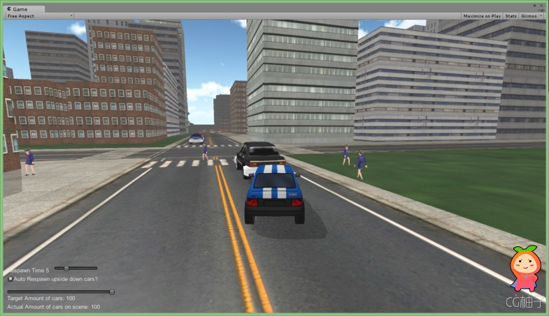 iTS - Intelligent Traffic System 1.1.3 unity3d asset Unity3d下载 unitypackage