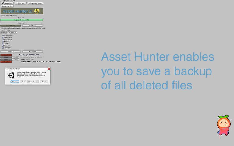 Asset Hunter 2 2.1.2 unity3d asset Unity3d编辑器下载 U3D插件资源