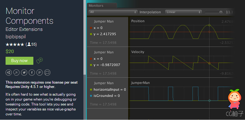 This extension requires one license per seat Requires Unity 4.5.1 or higher. It's often hard to see  ...