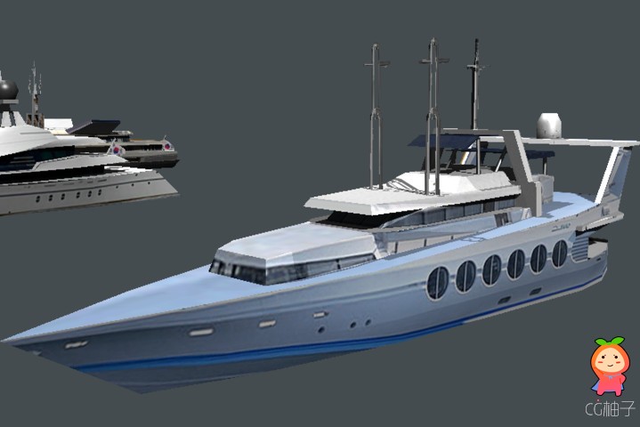 ShipYacht Collection #2 1.0 unity3d asset U3D模型下载 Unity官网