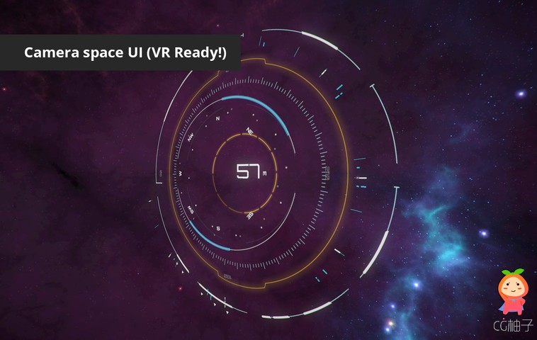 Sci-FI UI Design for uGUI 0.4 beta unity3d asset Unity3d官网资源 unity3d
