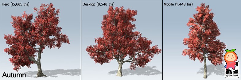 Red Maple Package 1.0 unity3d asset unity3d shader插件下载 U3D官网