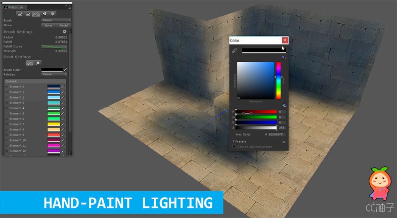 Polybrush 0.9.8b0 unity3d asset Unity3d编辑器下载 Unity3dpackaeg插件