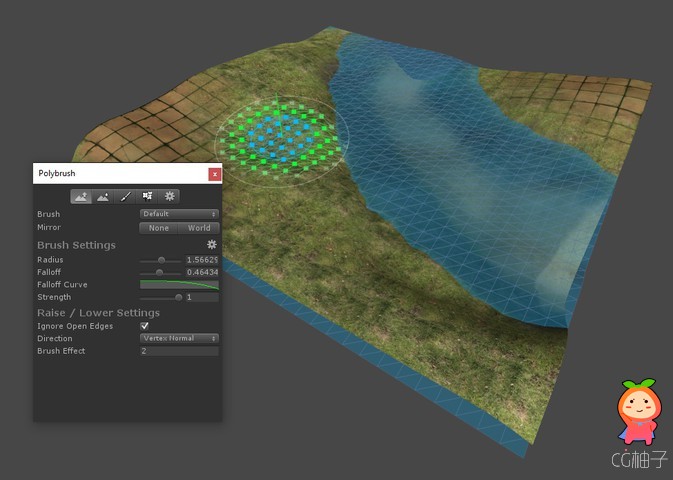 Polybrush 0.9.8b0 unity3d asset Unity3d编辑器下载 Unity3dpackaeg插件