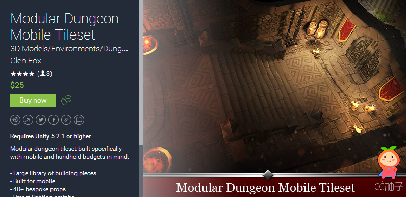 Requires Unity 5.2.1 or higher. Modular dungeon tileset built specifically with mobile and handheld  ...