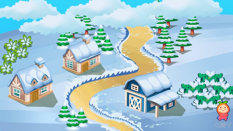 Cartoon Farm Buildings 1.3 unity3d asset Unity3d论坛资源 unity3d编辑器