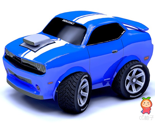 Toon Car Sport Challenge 1.0 unity3d asset Unity3d下载 unitypackaeg插件