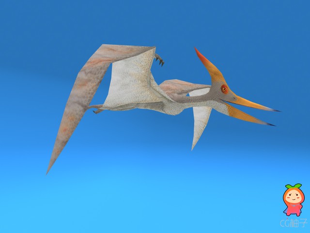 Pteranodon Dinosaur 2.0 unity3d asset U3D插件模型下载 unity3d官网--免费下载U3D模型资源 ... ...