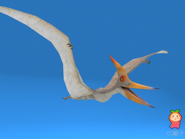 Pteranodon Dinosaur 2.0 unity3d asset U3D插件模型下载 unity3d官网--免费下载U3D模型资源 ... ...