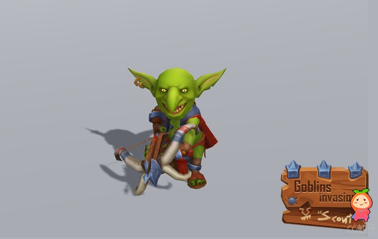 Goblins Invasion Scout 1.0 unity3d asset unity3d模型下载 U3D插件