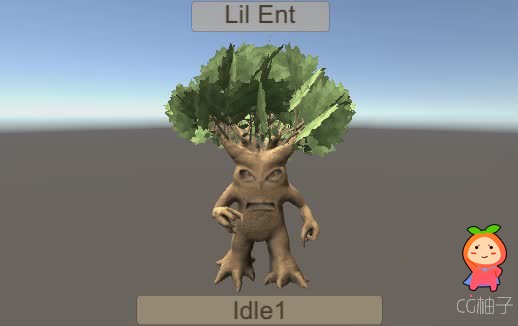 Little Ent Creature v1.0 unity3d asset U3D插件模型资源 unity3d下载