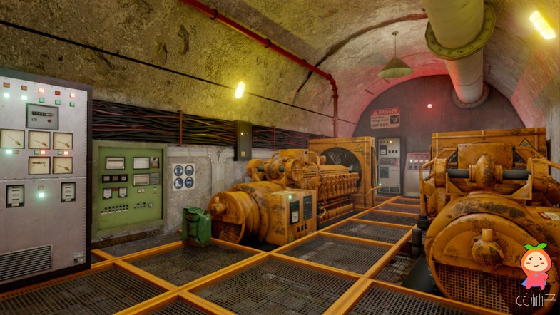 Military Bunker Construction Pack 1.0 unity3d asset Unity3d模型下载 插件