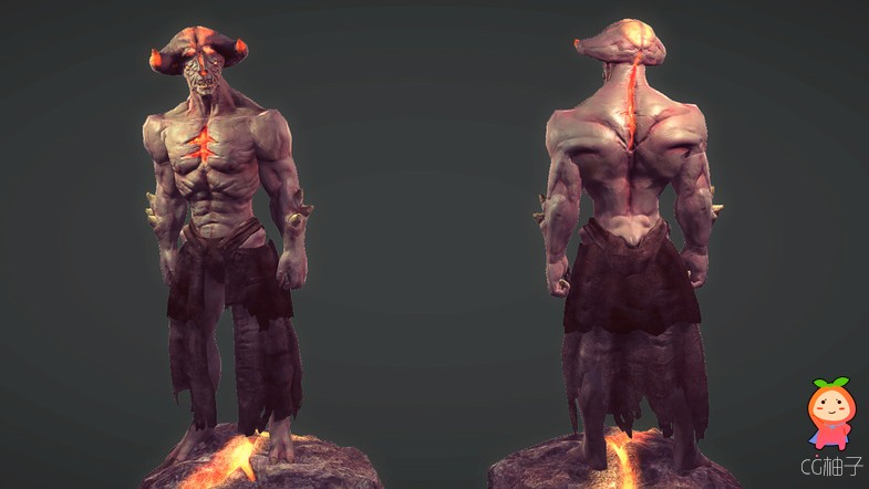 Fire Demon 1.0 unity3d asset Unity3d插件下载 unity3d sha der资源