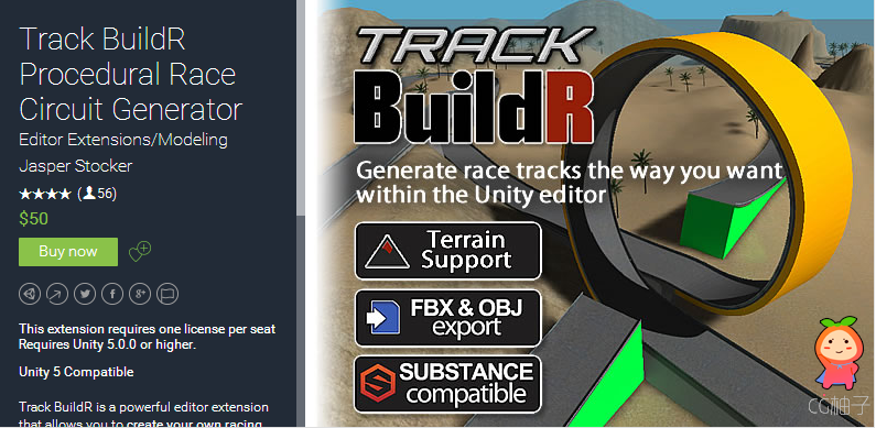 This extension requires one license per seat Requires Unity 5.0.0 or higher. Unity 5 Compatible   Tr ...