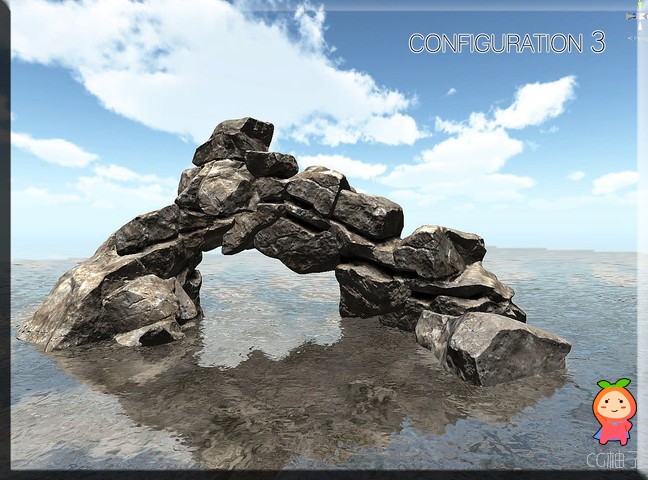 Real Rocks vol.I 1.3 unity3d asset Unity3d插件模型 unity3d论坛