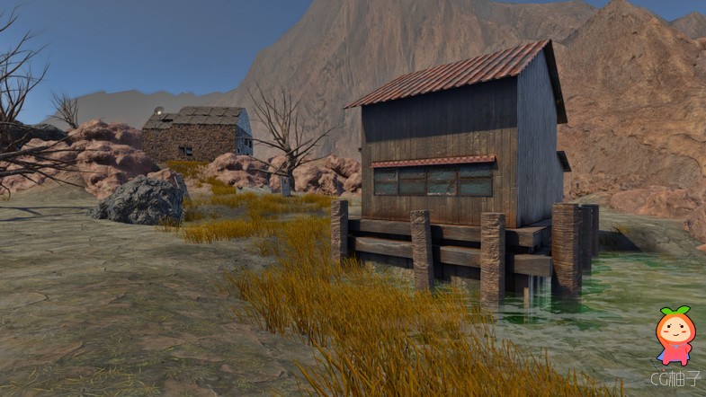 Wasteland Environment Map 1.0 unity3d asset Unity官网 插件模型下载